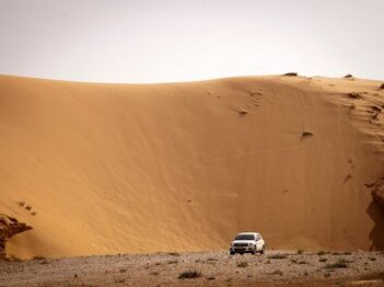אל חולות חלוצה ונחל לבן