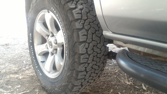 צמיג שטח BF ביקורת