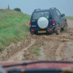 טיול 4X4 נהיגת בוץ