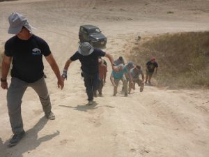 מוסמך שטח קורס מובילי טיולים