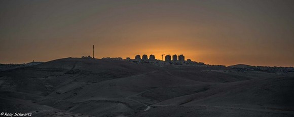 טיול לילה ג'יפים מרסבא נוף זריחה