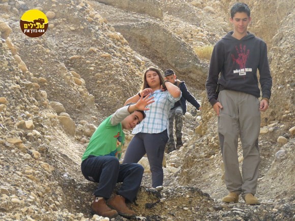 30-11-18הורה וילד נחל חימר