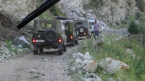 ג'יפ רוסי וואז קירגיסטאן