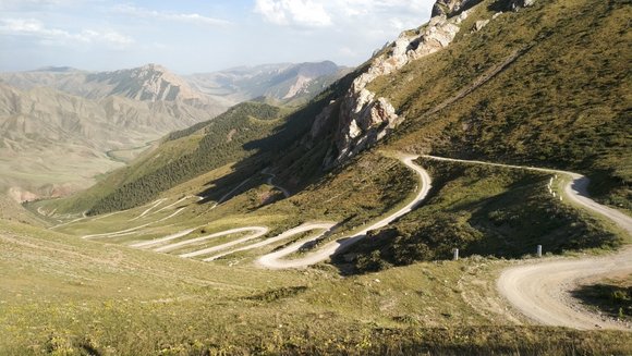 נוף אווירה קירג'יסטאן