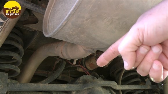 כאן ממוקמת המשאבה. כמו זו של סירות