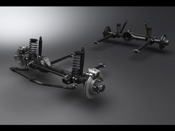 סוזוקי ג'ימני ג'ימיני מערכת מתלים מערכת היגוי