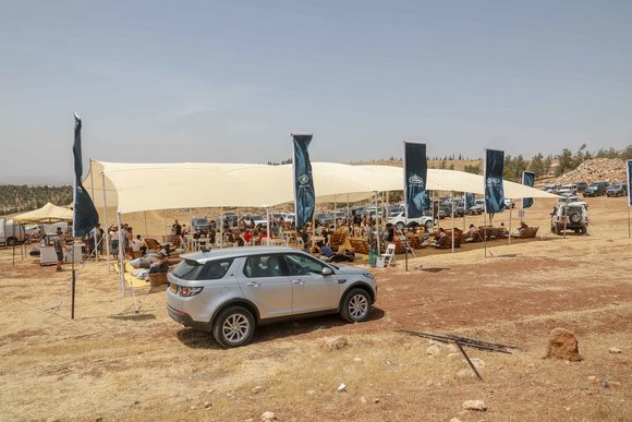 התכנסות ג'יפים אווירה מסע לנדרובר