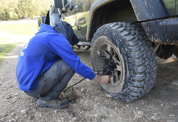 צמיג שטח ניפוח