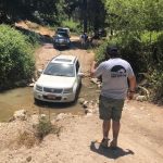 נחל דישון רכב שטח חצייה מים הכוונה מכוון