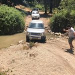 נחל דישון רכב שטח חצייה מים הכוונה מכוון