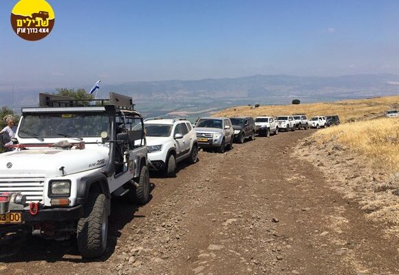 שיירה ג'יפים, ג'יפ סופה, ציר המעיינות