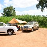 הפסקה חניה אוכל ארוחה בשטח