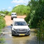 הירקון חציית מים מעבר איסוזו דימקס D-MAX