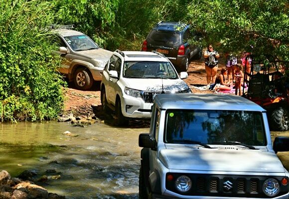 מעבר מים חצייה, סוזוקי ג'ימני, ג'ימיני, ירקון