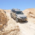 טויוטה פראדו לנדקרוזר מורד ירידה תלול תלולה