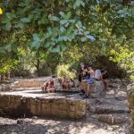 מעיין מים שיכשוך טבילה