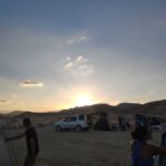 חניון לילה שקיעה