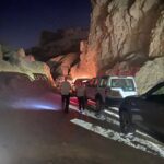 לילה מדבר שיירה אווירה