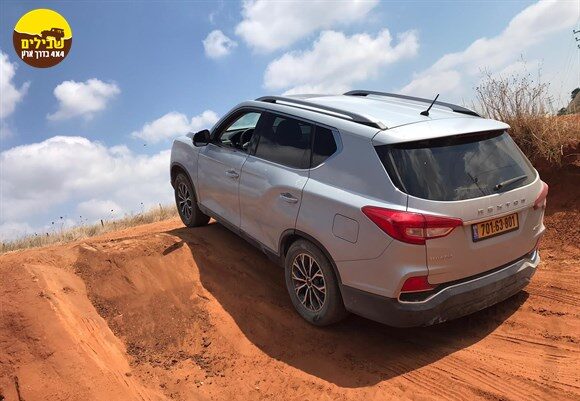 סאניונג רקסטון מבחן שטח