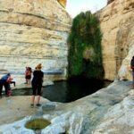 מפל מים שחיה שיכשוך טבילה אנשים