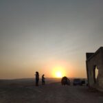 נוף שקיעה אווירה