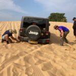 חולות חילוץ שקיעה בחול חול דיונה