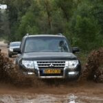 מים חציית מים מיצובישי פאג'רו