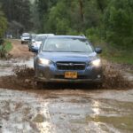 סובארו XV מעבר מים בוץ