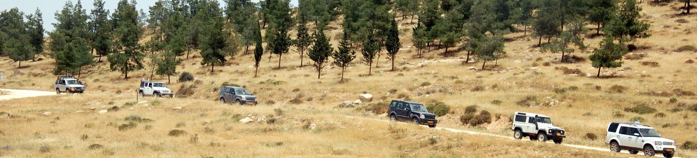 שיירה ג'יפים טבע נוף