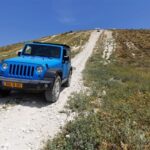 ג'יפ רנגלר מורד ירידה שביל