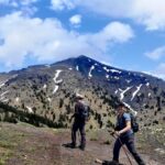 יוון הליכה הר שלג