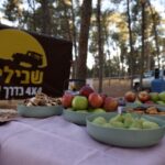 מפגש שבילים הנפלד אוכל בשטח ארוחה כיבוד